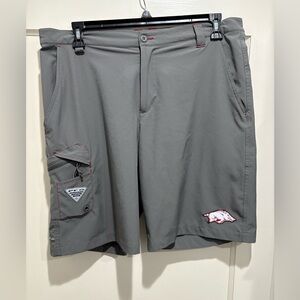 Arkansas Razorback Columbia PFG Shorts